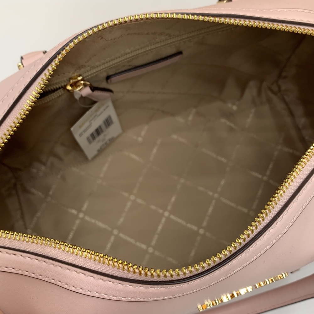Michael Kors med Duffle Travel - Leather/Coated Light Powder Blush - Picture 12 of 16